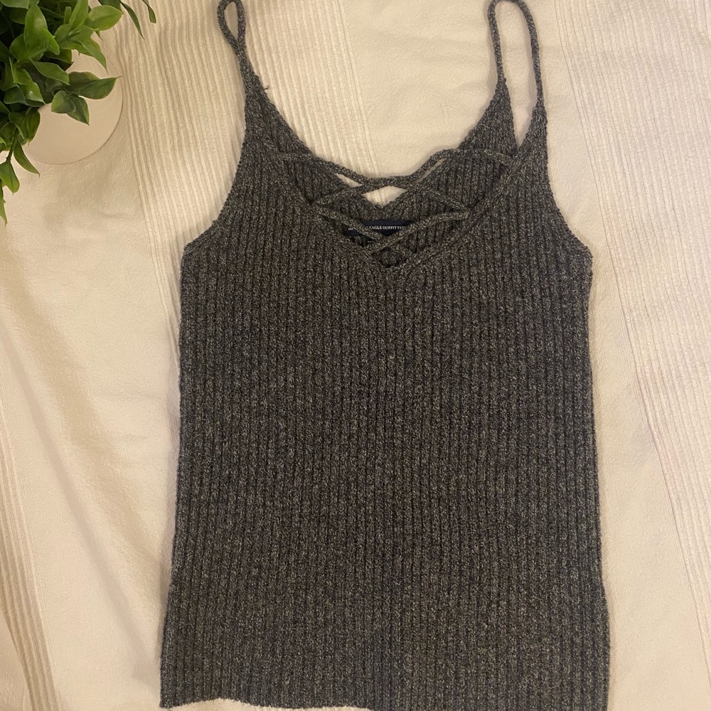 American eagle knit tank top
